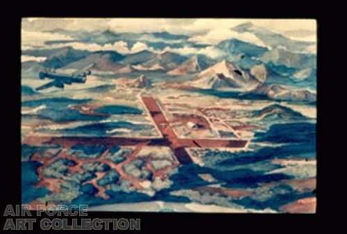 AIR BASE IN NEW CALEDONIA - 1942